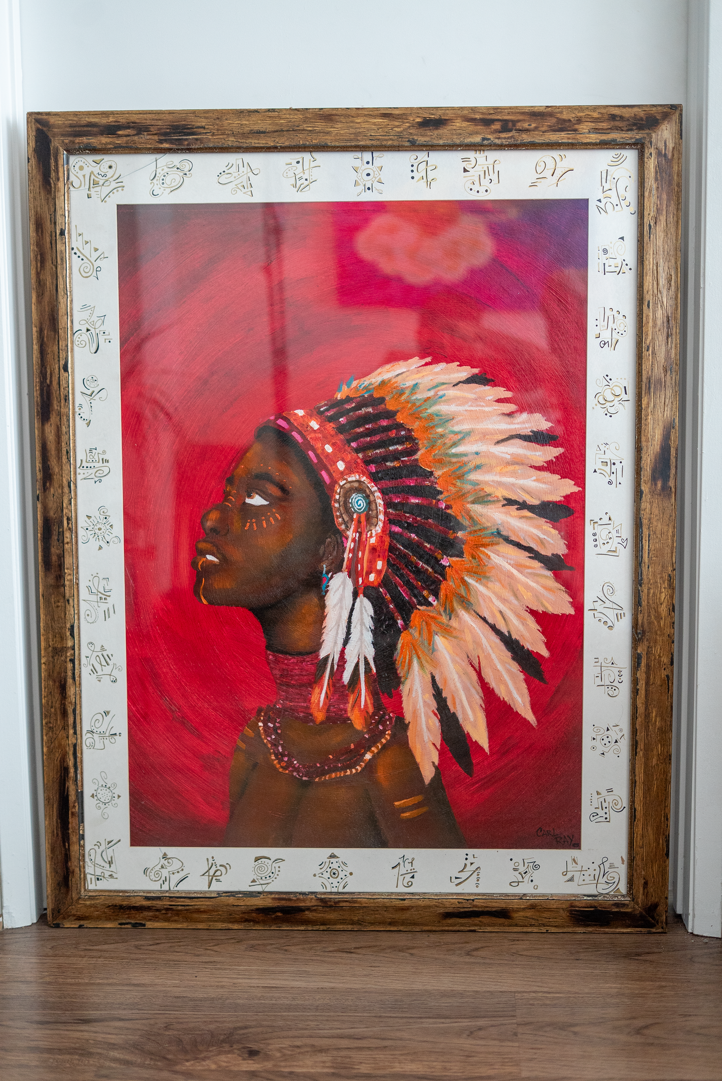 Original Warrior Woman 2025 and signed