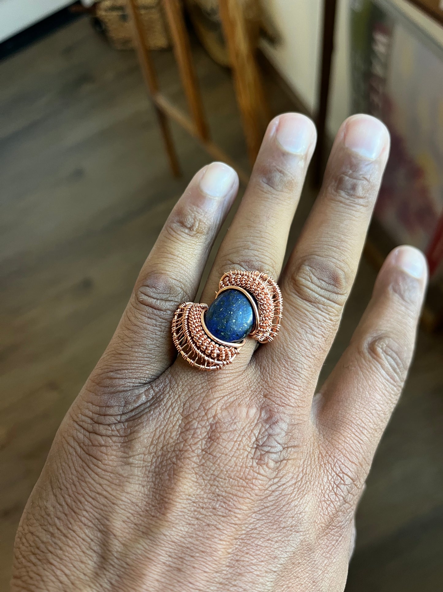 Lapis lazuli ring size 9.5