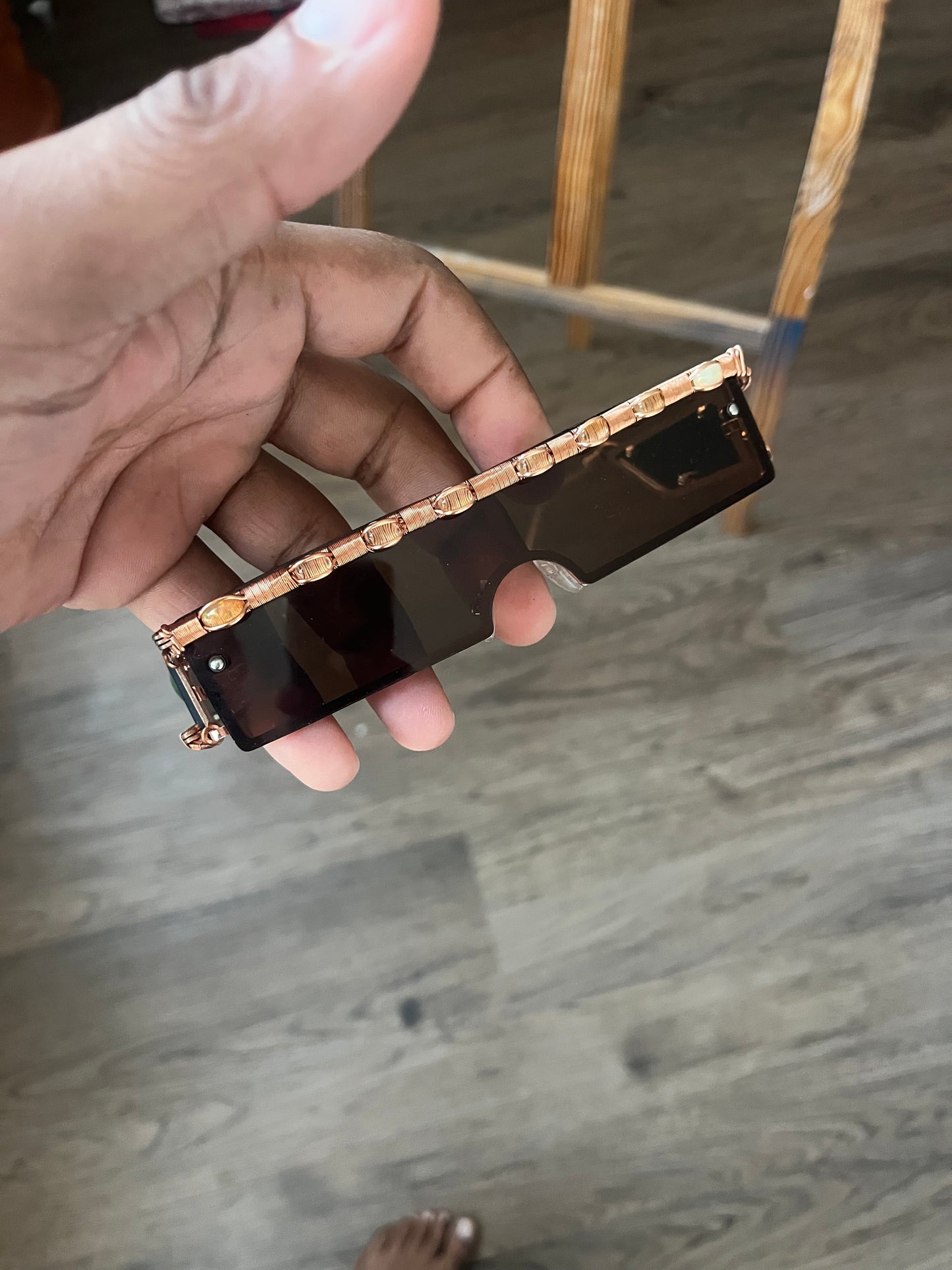 Copper glasses