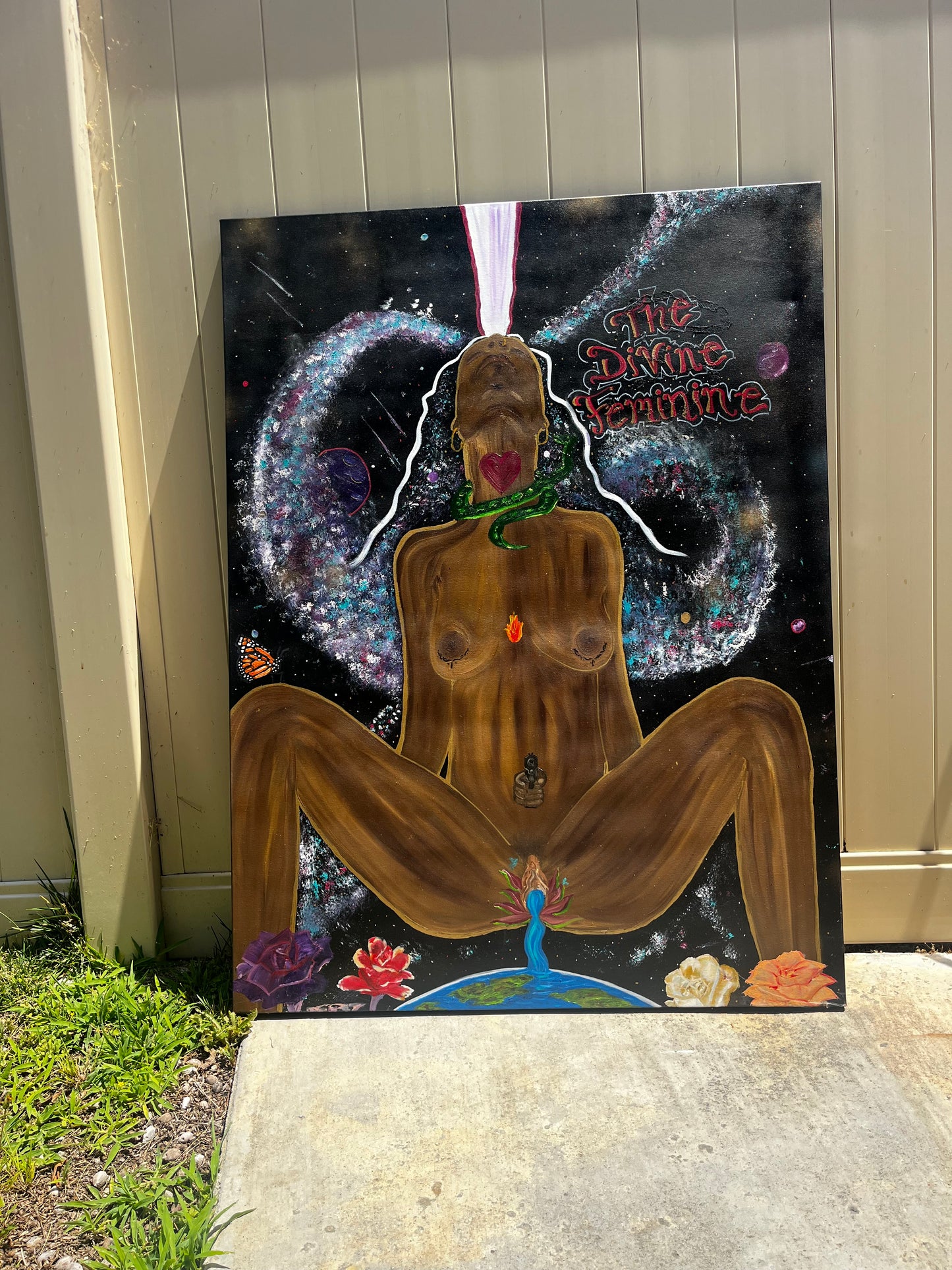 Divine Feminine original 48x36