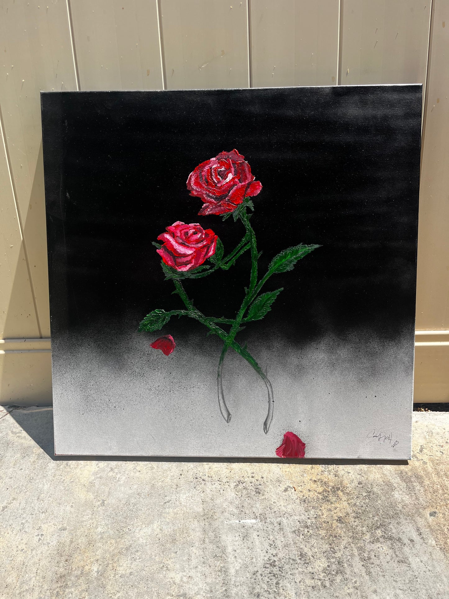 24x24 original painting