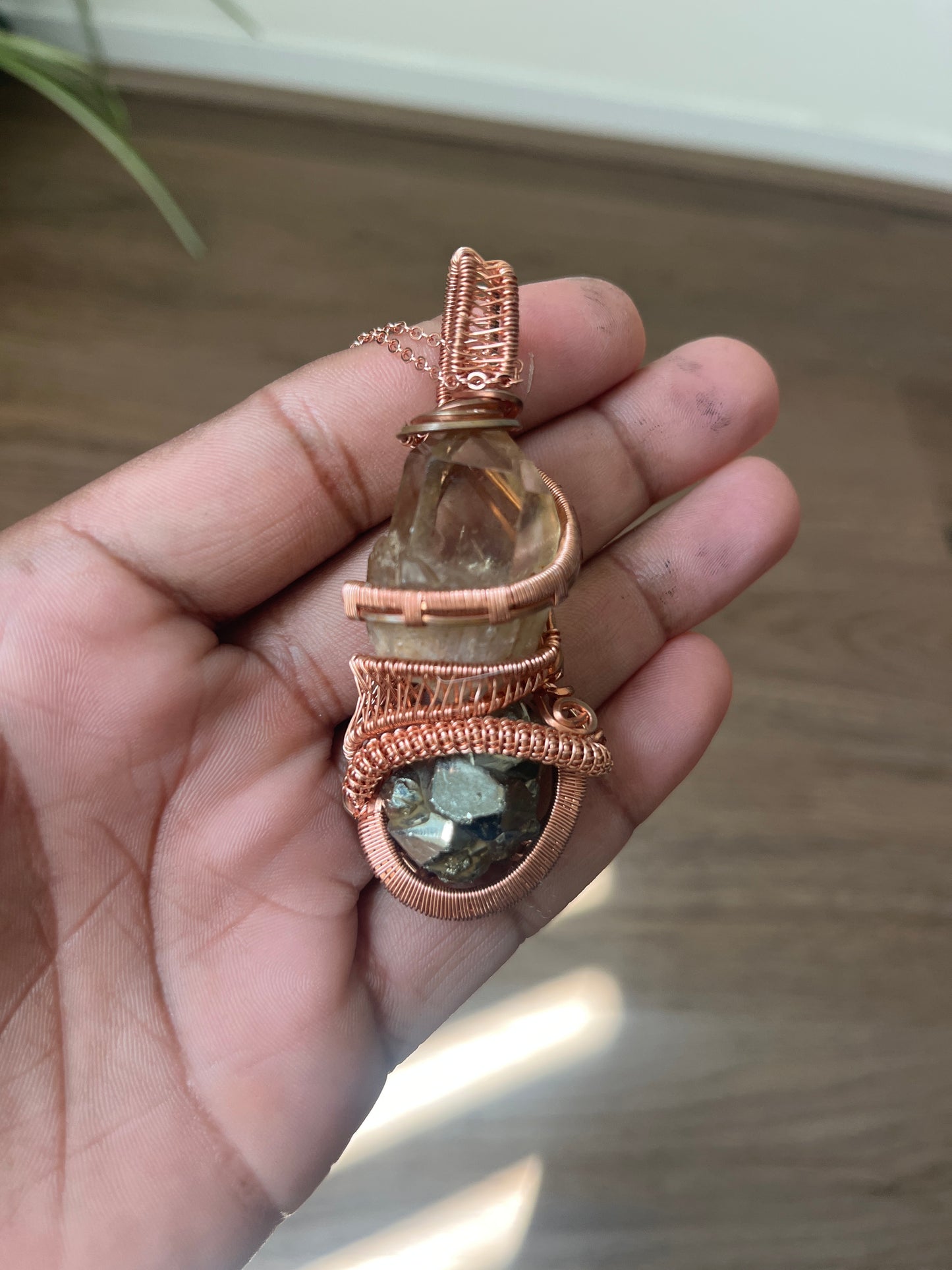 Citrine and pyrite Abundance