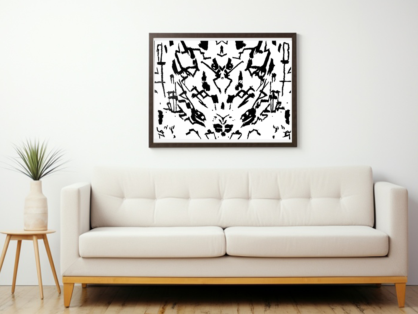 Light language ART on canvas